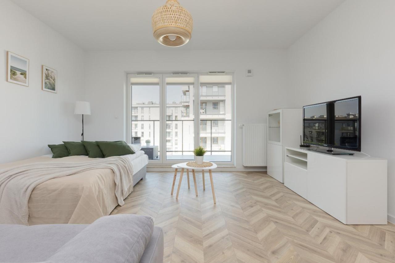Ursus Sunny Studio For 4 Guests With Parking & Balcony By Noclegi Renters Varsóvia Exterior foto