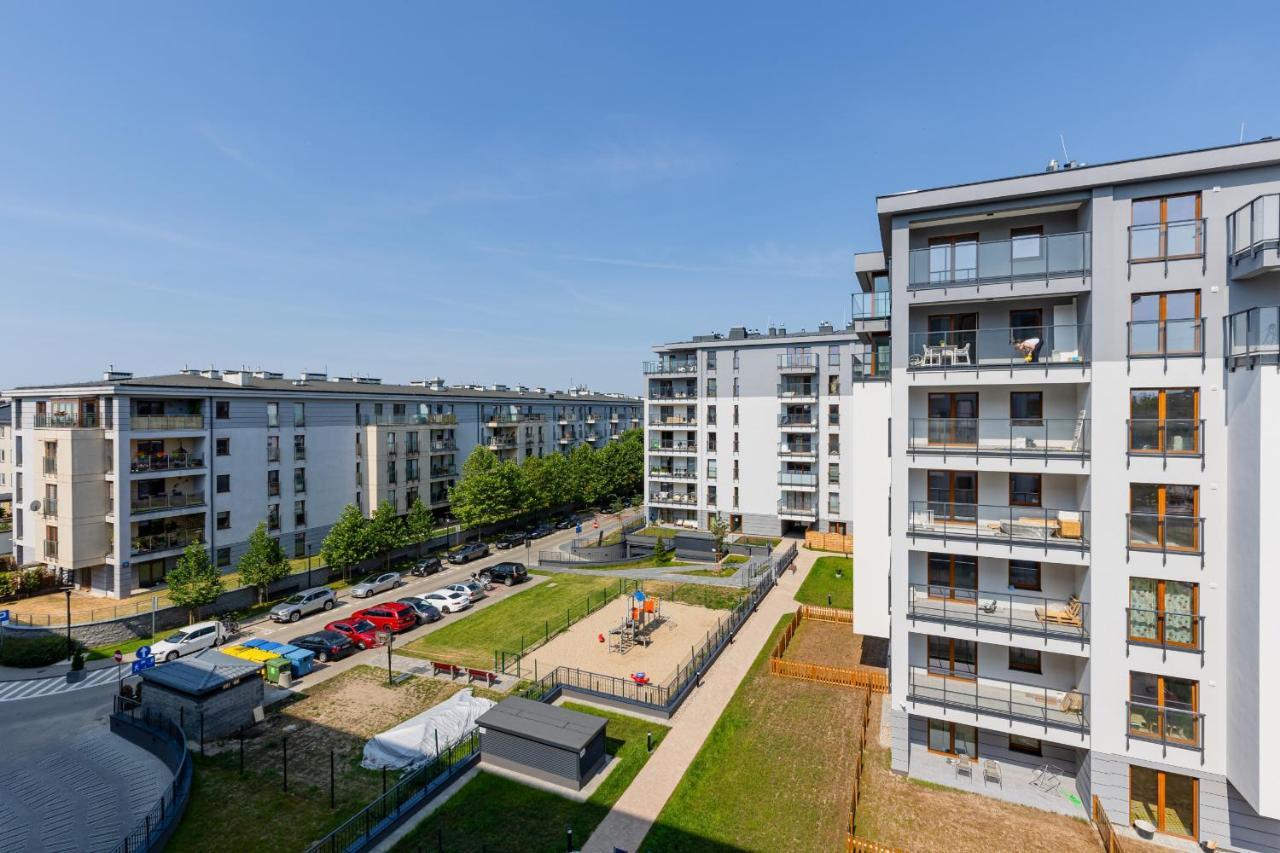 Ursus Sunny Studio For 4 Guests With Parking & Balcony By Noclegi Renters Varsóvia Exterior foto